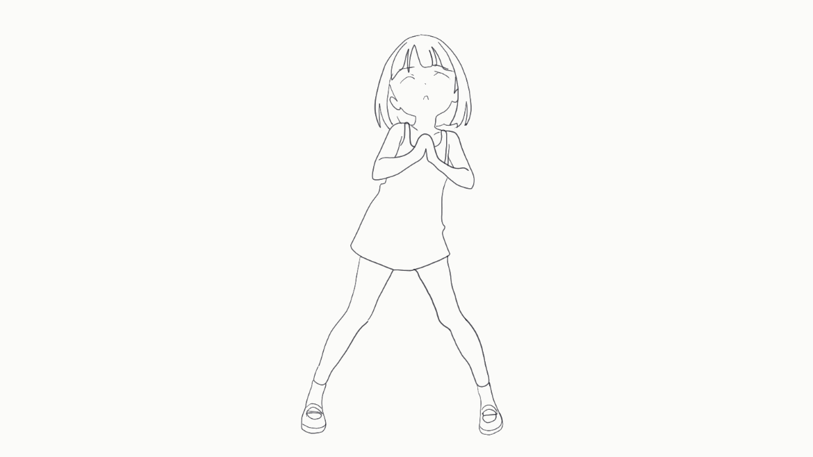 dance, line to color by Kei Hoag